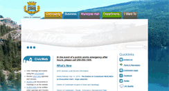 Desktop Screenshot of coldstream.ca